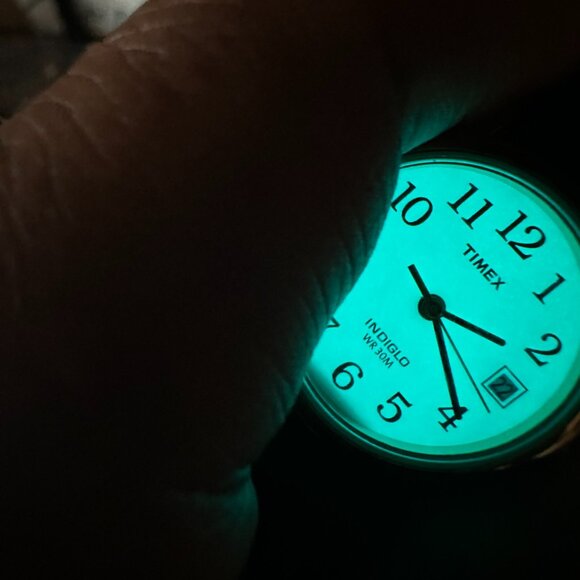 3/$30 Timex Watch Women Gold Tone White Dial Date Window Water Resistant - Picture 8 of 15